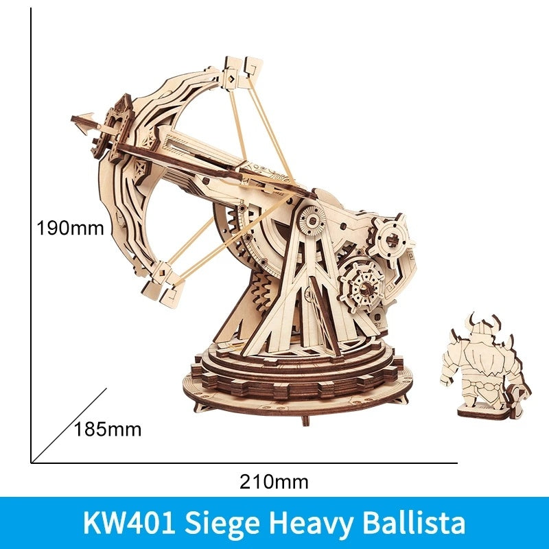 Siege Heavy Ballista 3D Wooden Puzzle Gifts for Children Boys Kids